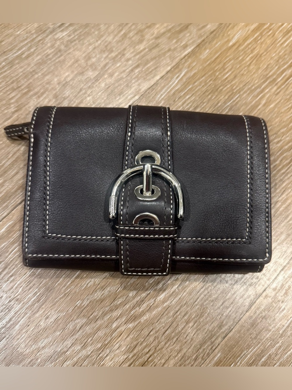 Vintage Coach Wallet Brown